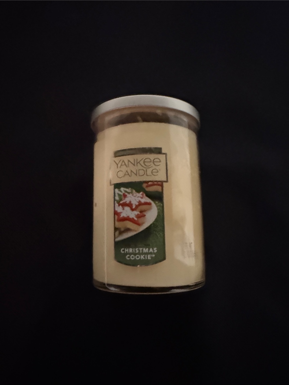 1 NEW Yankee Candle Large Tumbler Christmas Cookie 22oz Jar